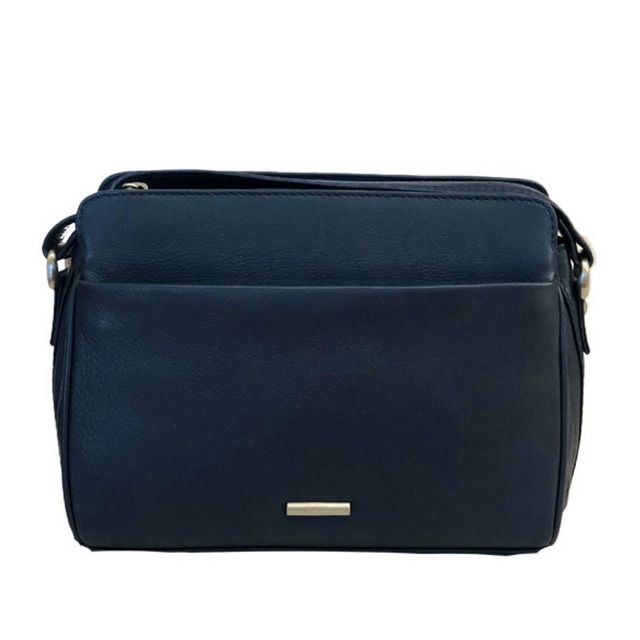 David Jones Handbag - Navy Leather - 8111/71 EW CROSS